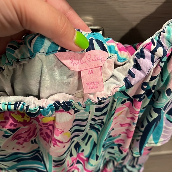 Lily Pulitzer strapless romper! - Picture 2 of 5